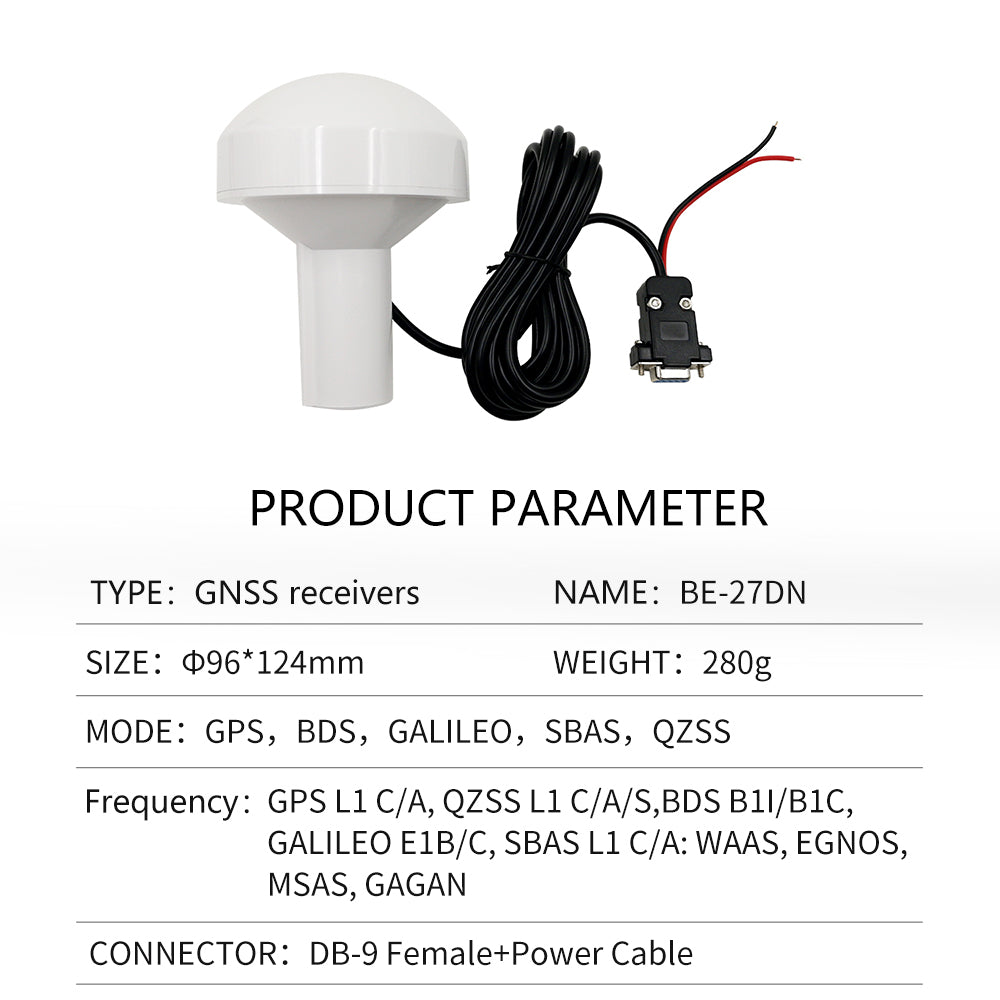Beitian GPS mushroom head receiver ceramic chip AIS navigation timing Beidou GNSS module Beitian GPS mushroom head receiver ceramic chip AIS navigation timing Beidou GNSS module